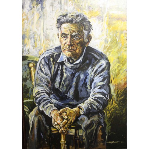 Portrait Painted - Acrylic