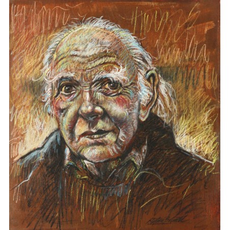 Portrait Painted - Oil Pastel
