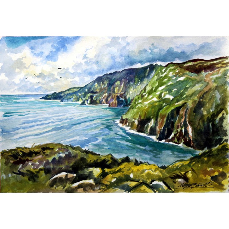 Morning Light on Slieve League