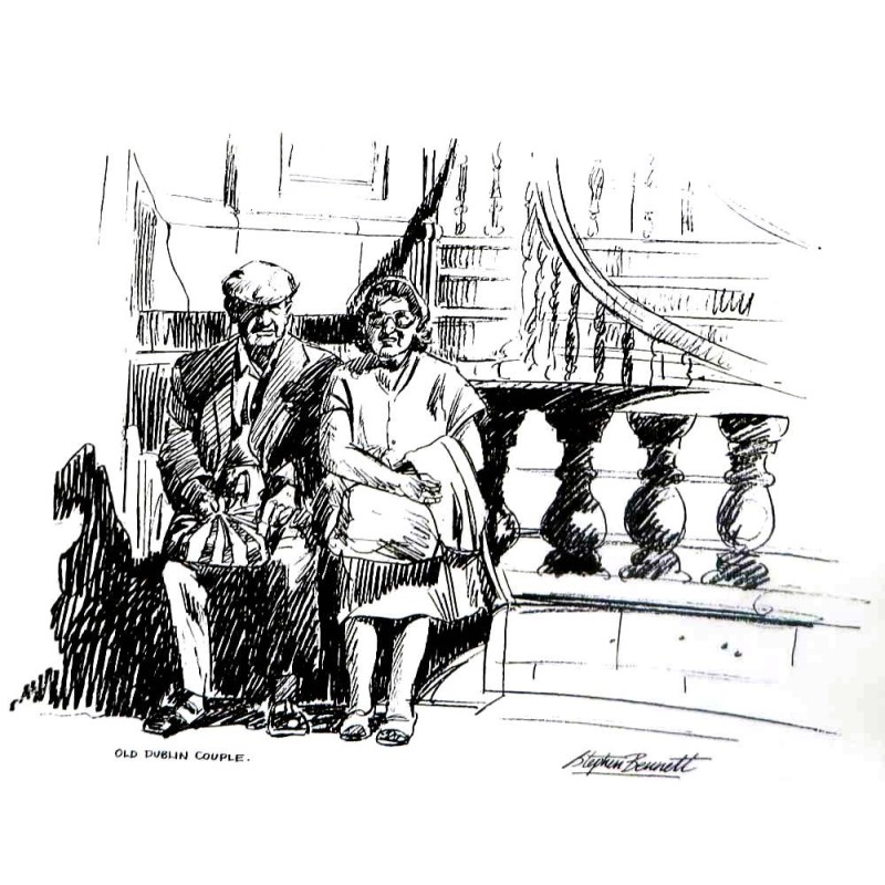 Old Dublin Couple
