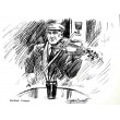 Set of 5 Small Black and White Prints