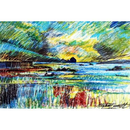 Evening Sun at Rosbeg