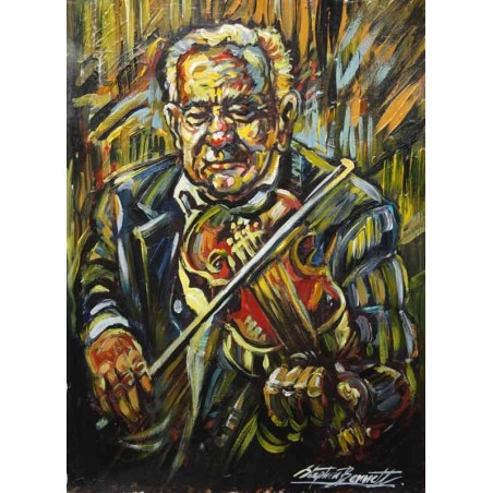 The Old Fiddle Player