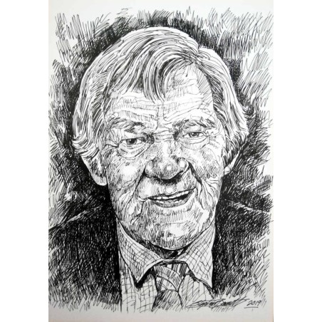 Pen and Ink Portrait