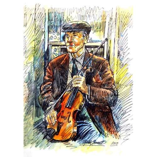 John Doherty with Fiddle