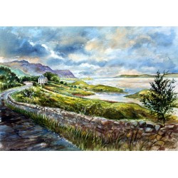 Fine art print of a scene near Maghera, Ardara, Co. Donegal