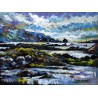 Original painting of Rosbeg, Co. Donegal by Stephen Bennett