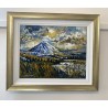 Painting of a snowcapped Mount Errigal, Co. Donegal