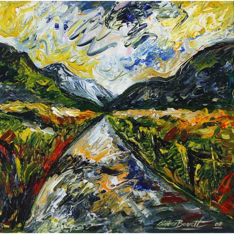 Road through the Bluestacks