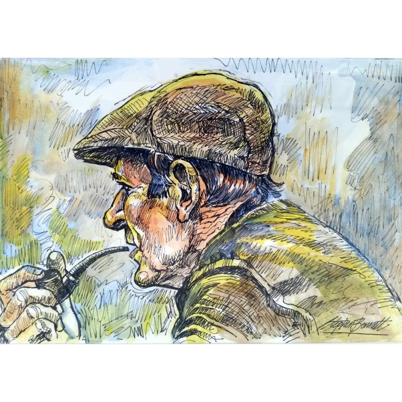 A Man with a Pipe
