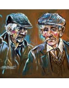 Irish figurative paintings by Donegal artist Stephen Bennett.